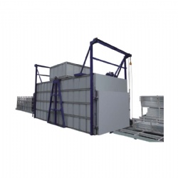 Aging oven&Basket transport system for aluminum profile